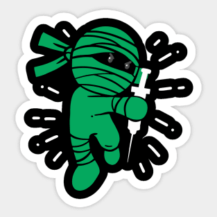 Ninja Nurse Sticker